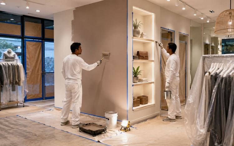 Painting contractor working in Palos Verdes Estates, CA