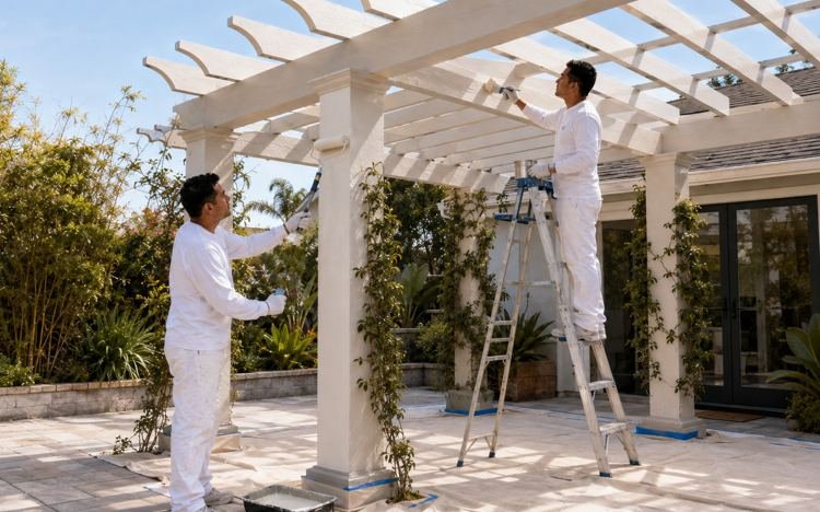 Painting contractor working in Rolling Hills, CA